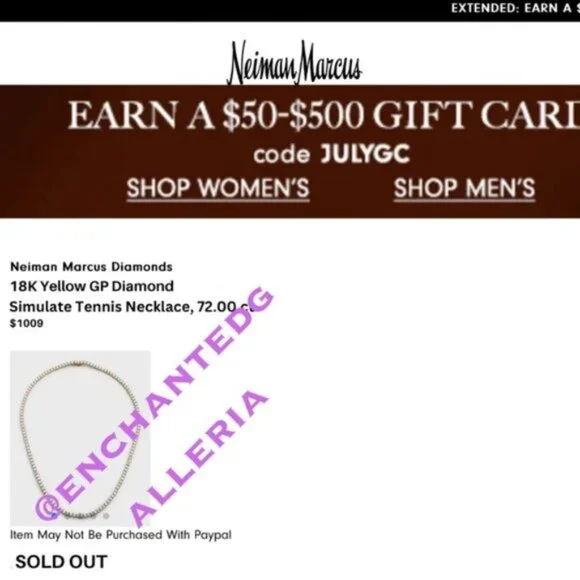 18k 72ct Tennis Necklace - Picture 12 of 12